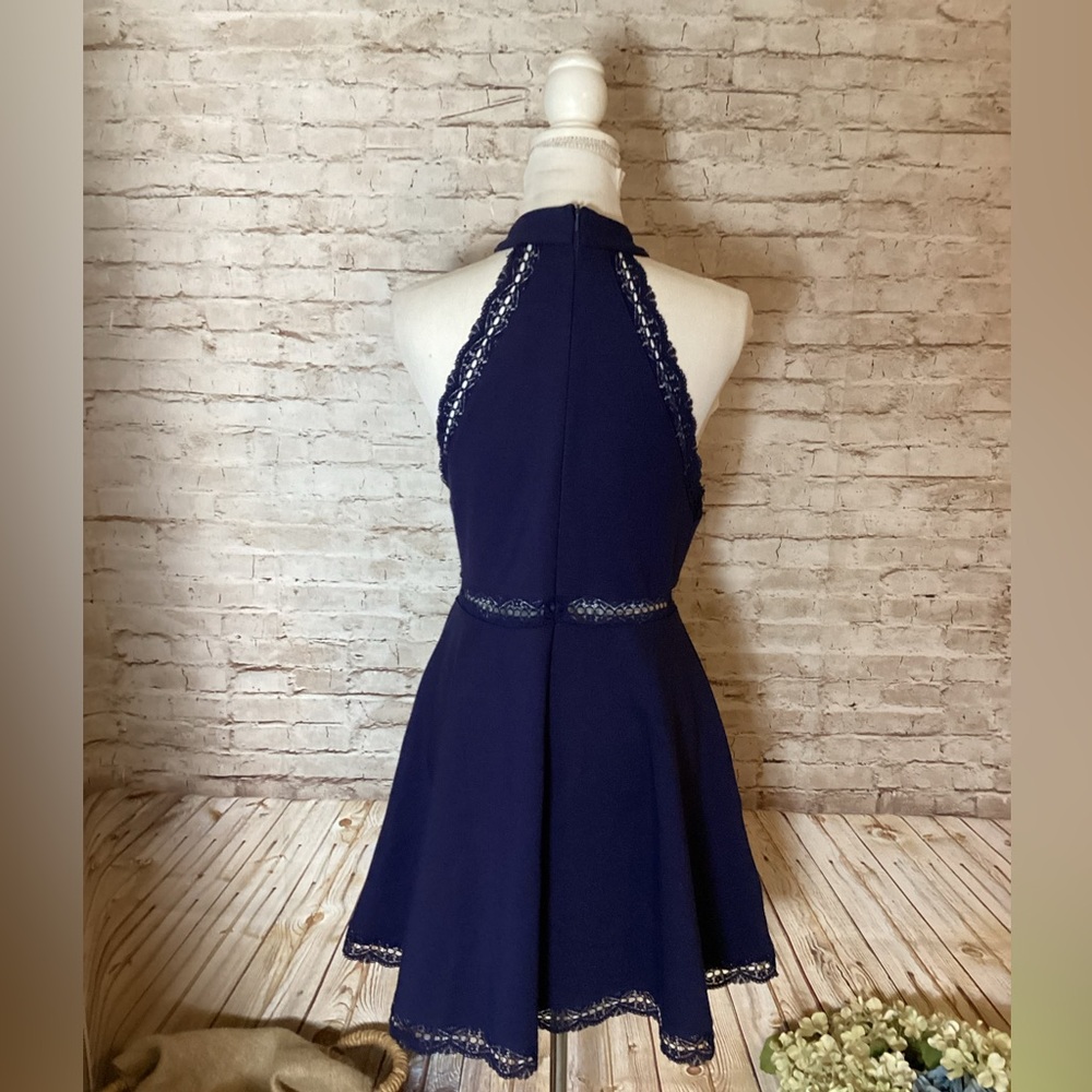 Lulu’s navy Reach Out My Hand Skate dress - Picture 6 of 7